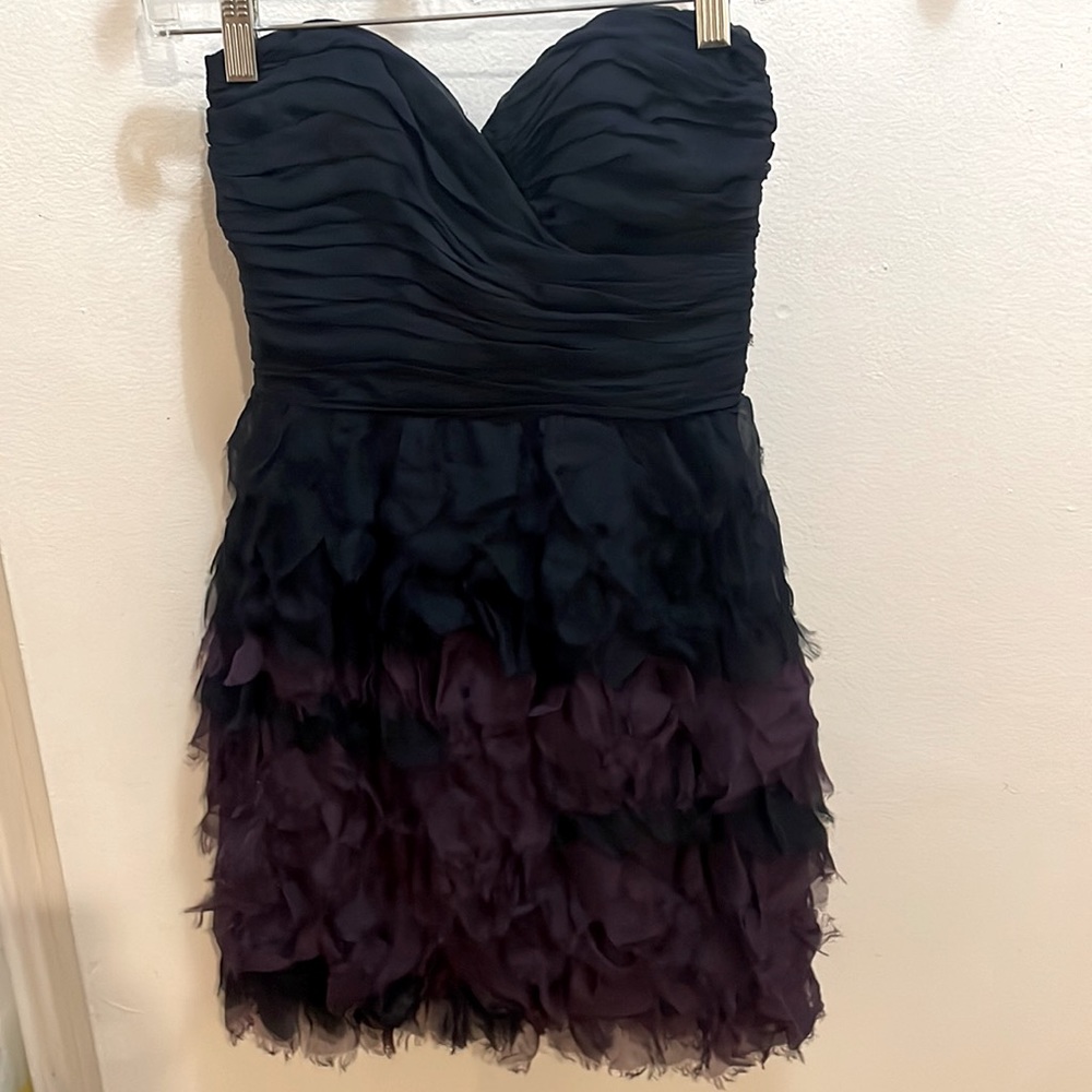ABS short strapless dress